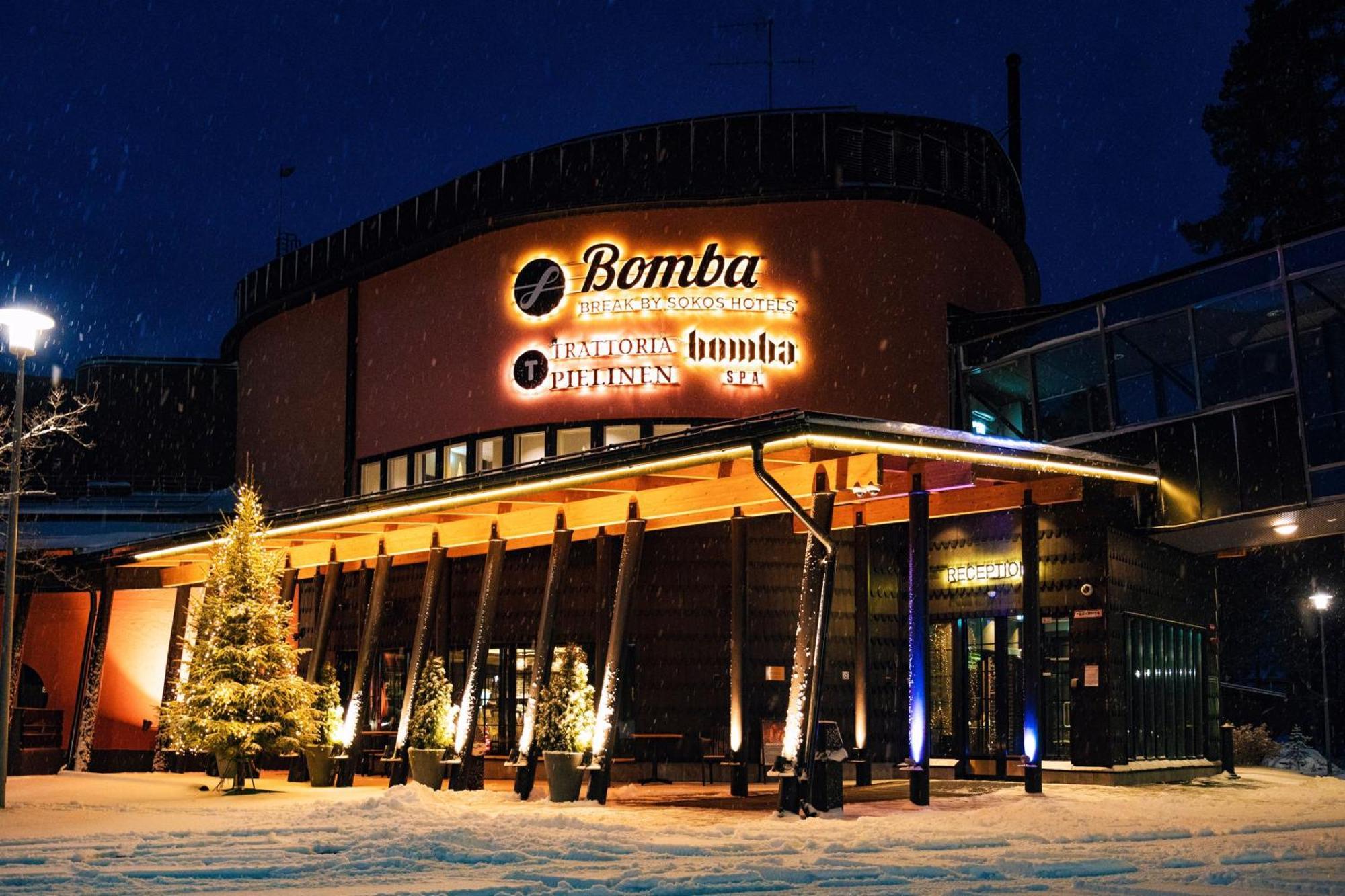 Break Sokos Hotel Bomba Nurmes Exterior foto